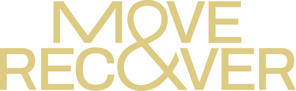 Logo Move and Recover in Gold